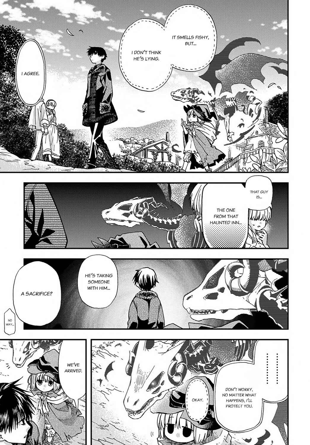 Page 14 Chapter 2 Hone Dragon no Mana Musume