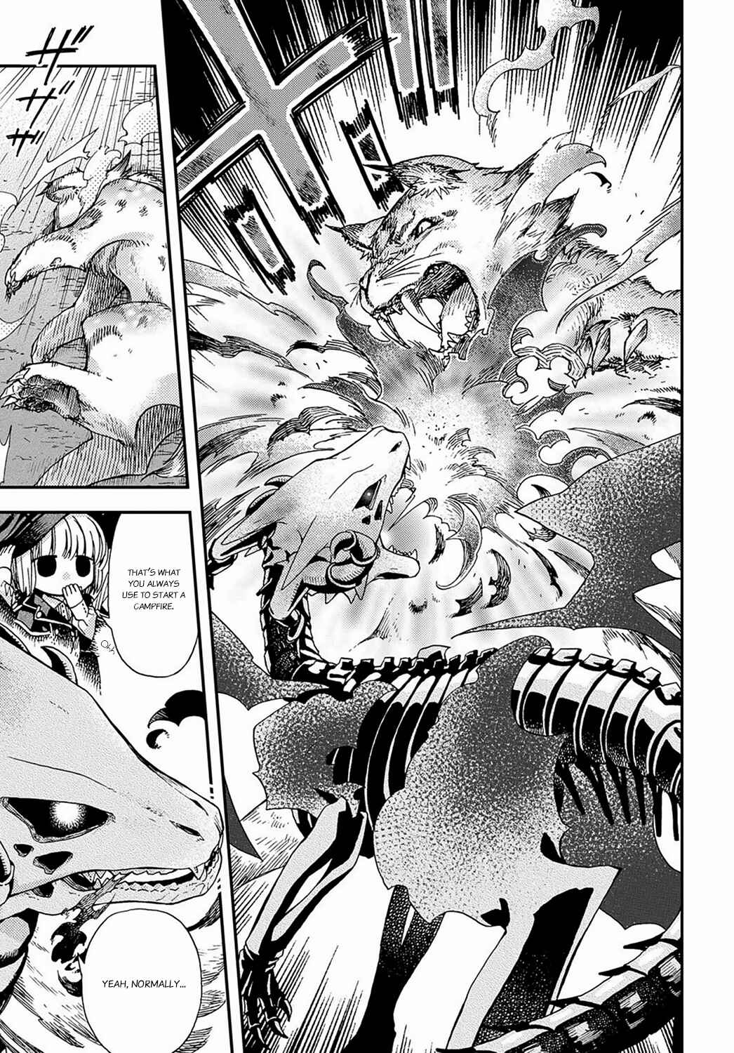 Page 18 Chapter 3 Hone Dragon no Mana Musume
