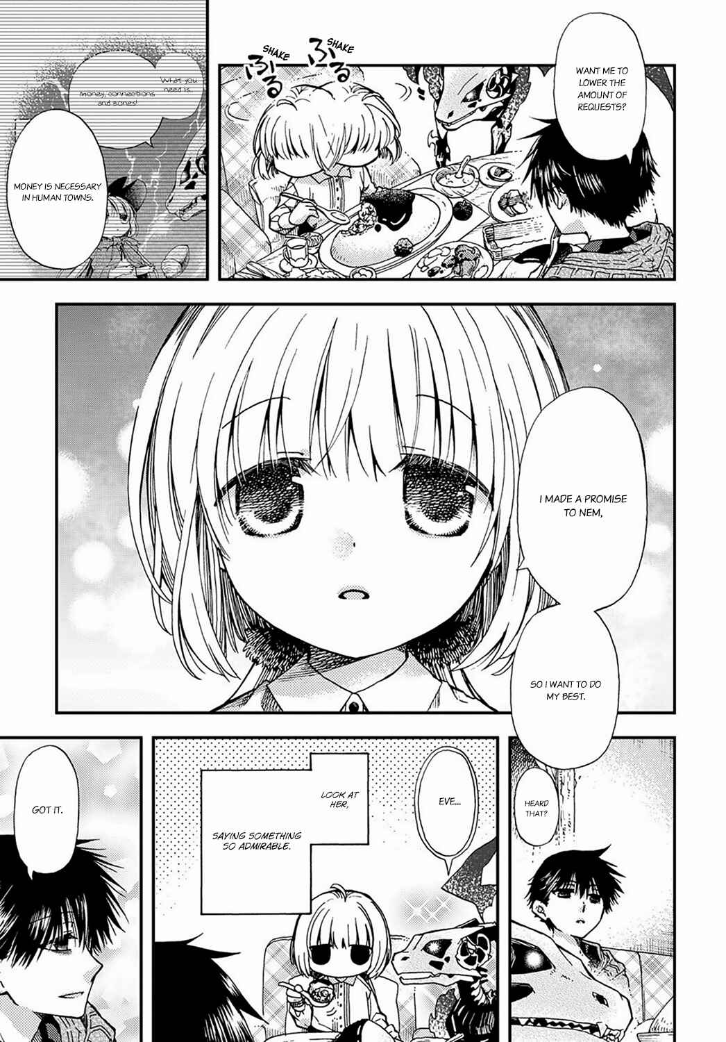 Page 8 Chapter 3 Hone Dragon no Mana Musume