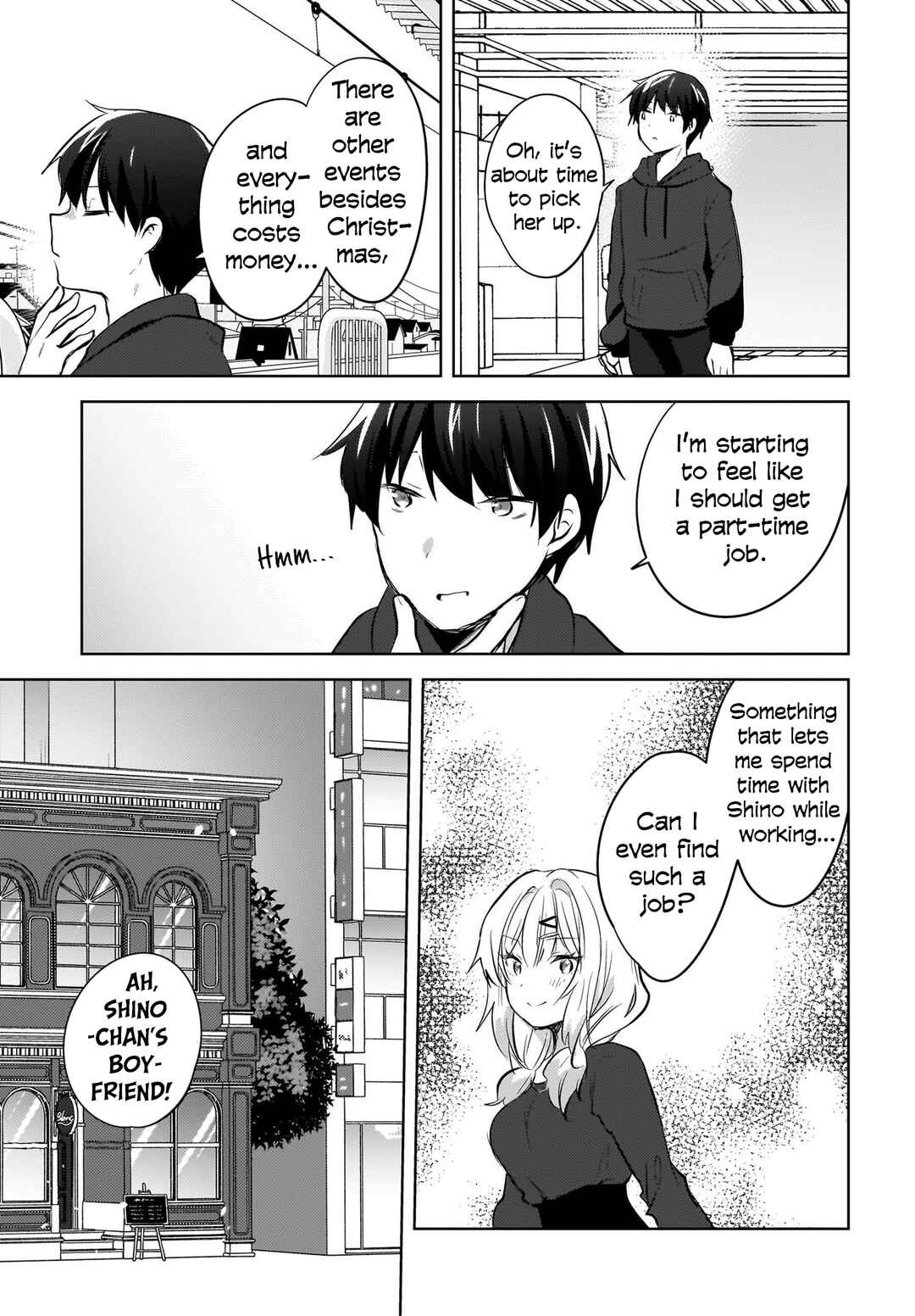 Page 14 Chapter 12 Ushiro no Seki no Gal ni Sukarete Shimatta. - Mou Ore wa Dame kamo Shirenai.
