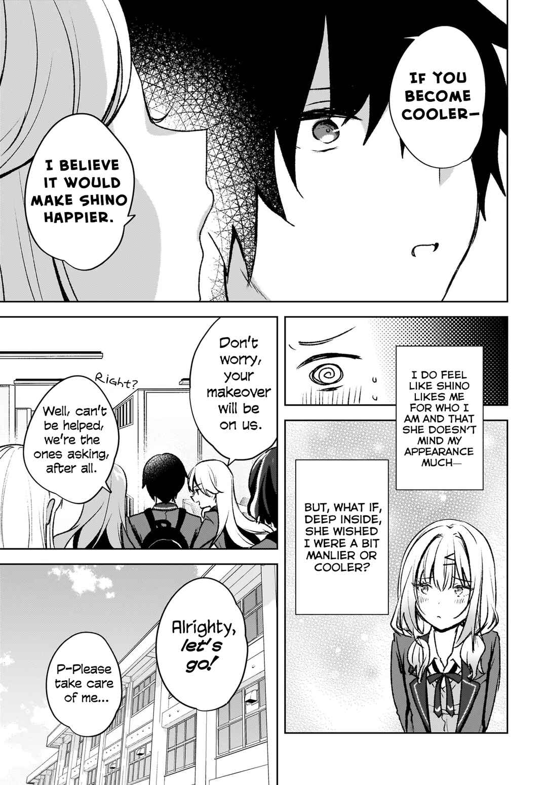 Page 14 Chapter 8 Ushiro no Seki no Gal ni Sukarete Shimatta. - Mou Ore wa Dame kamo Shirenai.