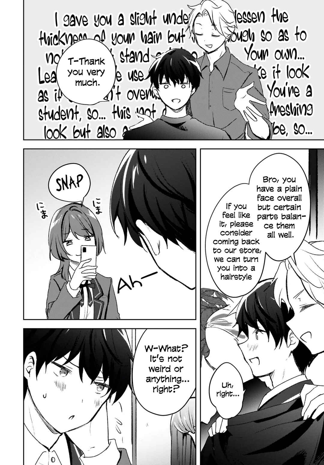 Page 21 Chapter 8 Ushiro no Seki no Gal ni Sukarete Shimatta. - Mou Ore wa Dame kamo Shirenai.