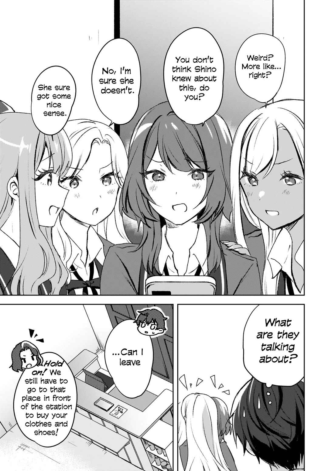 Page 22 Chapter 8 Ushiro no Seki no Gal ni Sukarete Shimatta. - Mou Ore wa Dame kamo Shirenai.