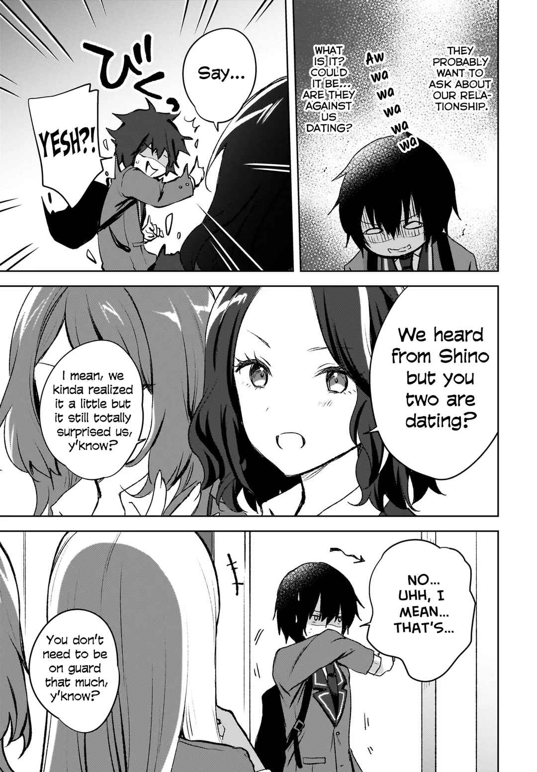 Page 4 Chapter 8 Ushiro no Seki no Gal ni Sukarete Shimatta. - Mou Ore wa Dame kamo Shirenai.