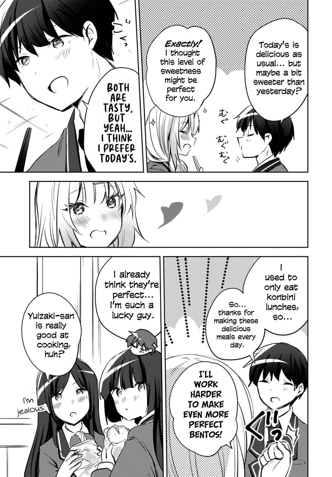 Page 4 Chapter 13 Ushiro no Seki no Gal ni Sukarete Shimatta. - Mou Ore wa Dame kamo Shirenai.