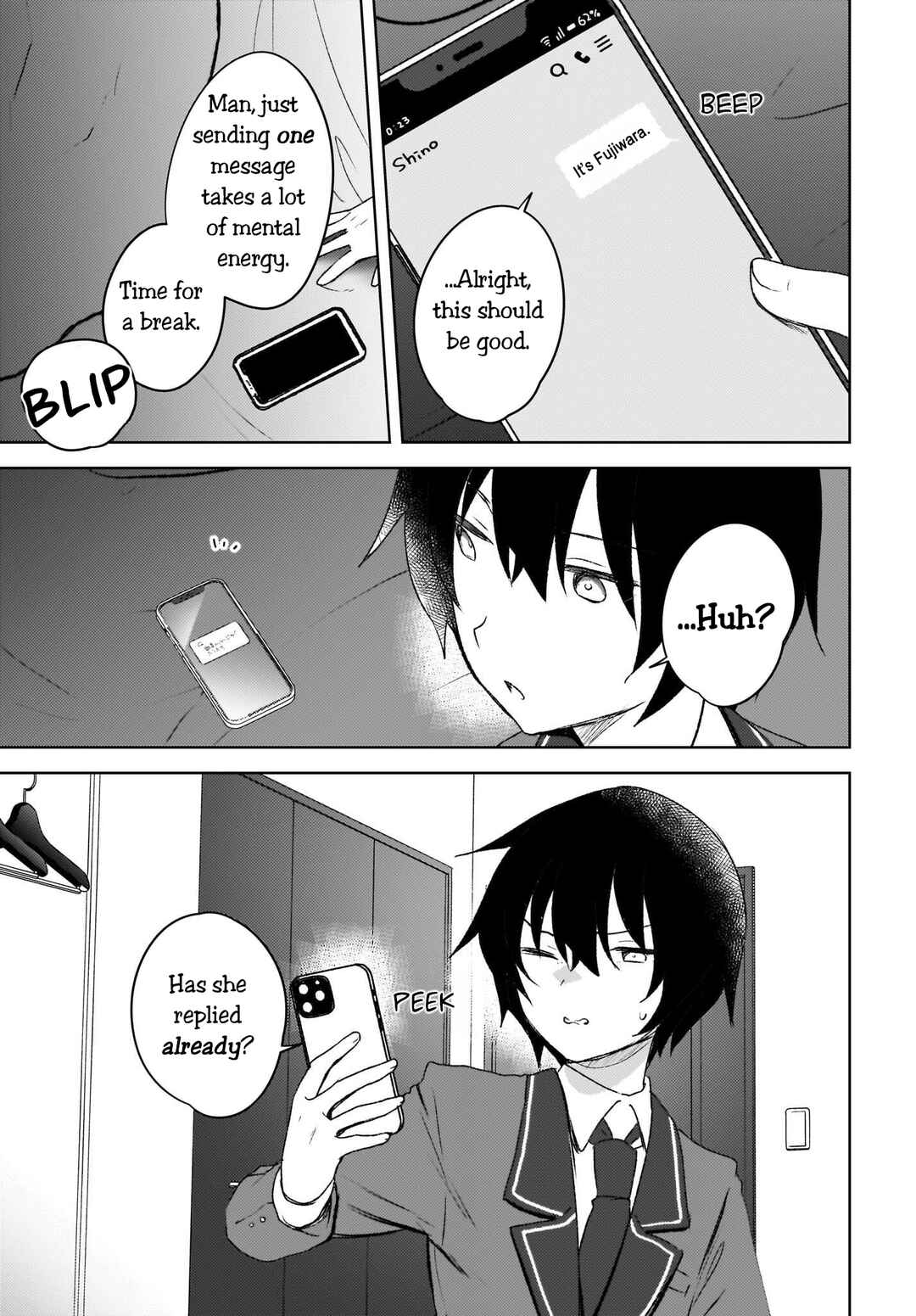 Page 13 Chapter 4 Ushiro no Seki no Gal ni Sukarete Shimatta. - Mou Ore wa Dame kamo Shirenai.