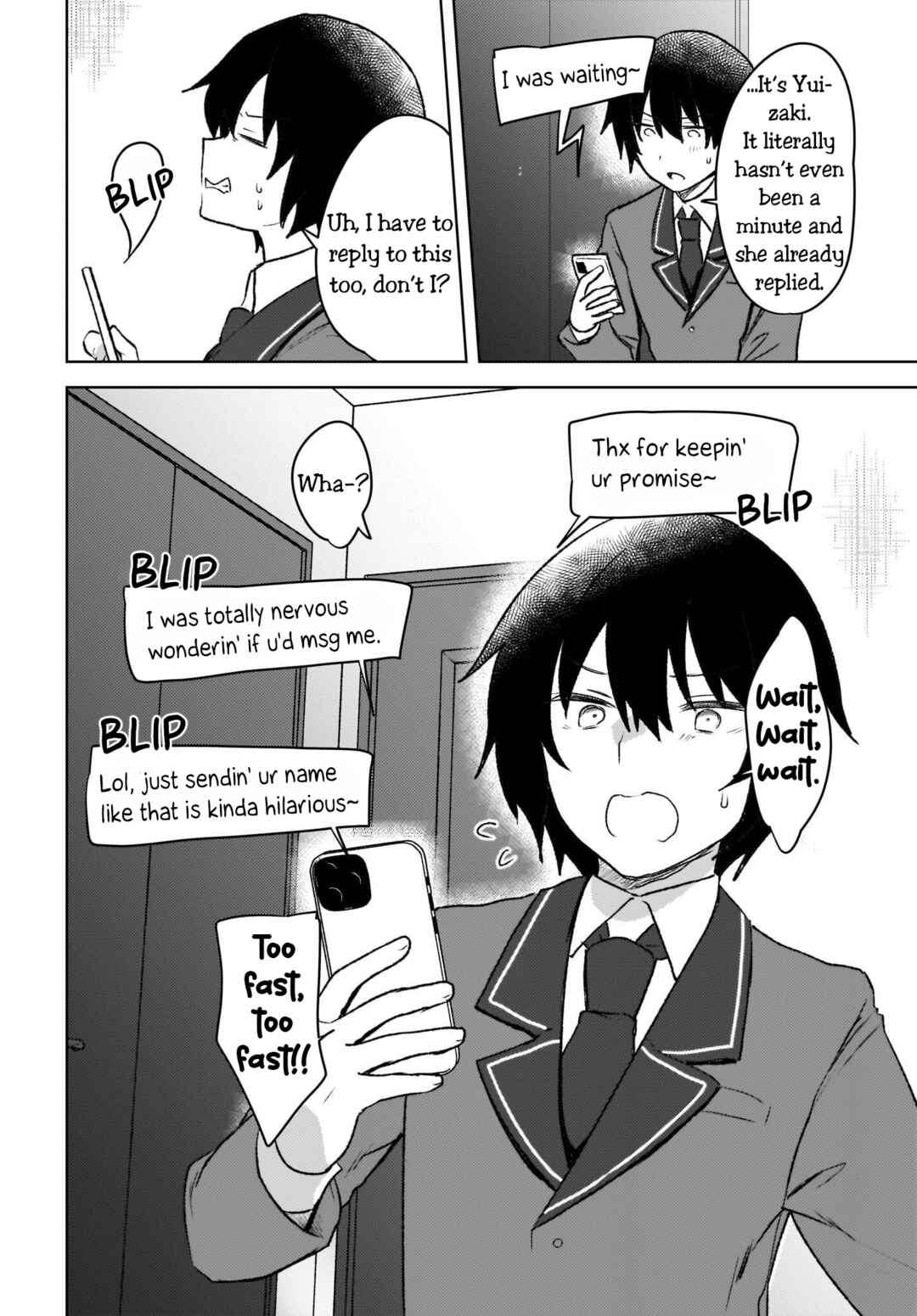 Page 14 Chapter 4 Ushiro no Seki no Gal ni Sukarete Shimatta. - Mou Ore wa Dame kamo Shirenai.