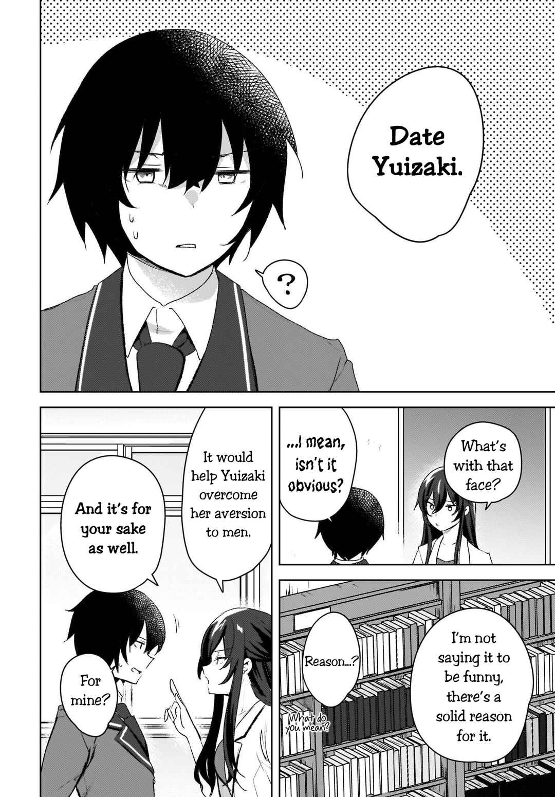 Page 8 Chapter 4 Ushiro no Seki no Gal ni Sukarete Shimatta. - Mou Ore wa Dame kamo Shirenai.