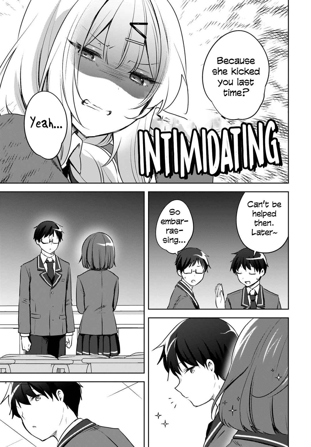 Page 12 Chapter 15 Ushiro no Seki no Gal ni Sukarete Shimatta. - Mou Ore wa Dame kamo Shirenai.