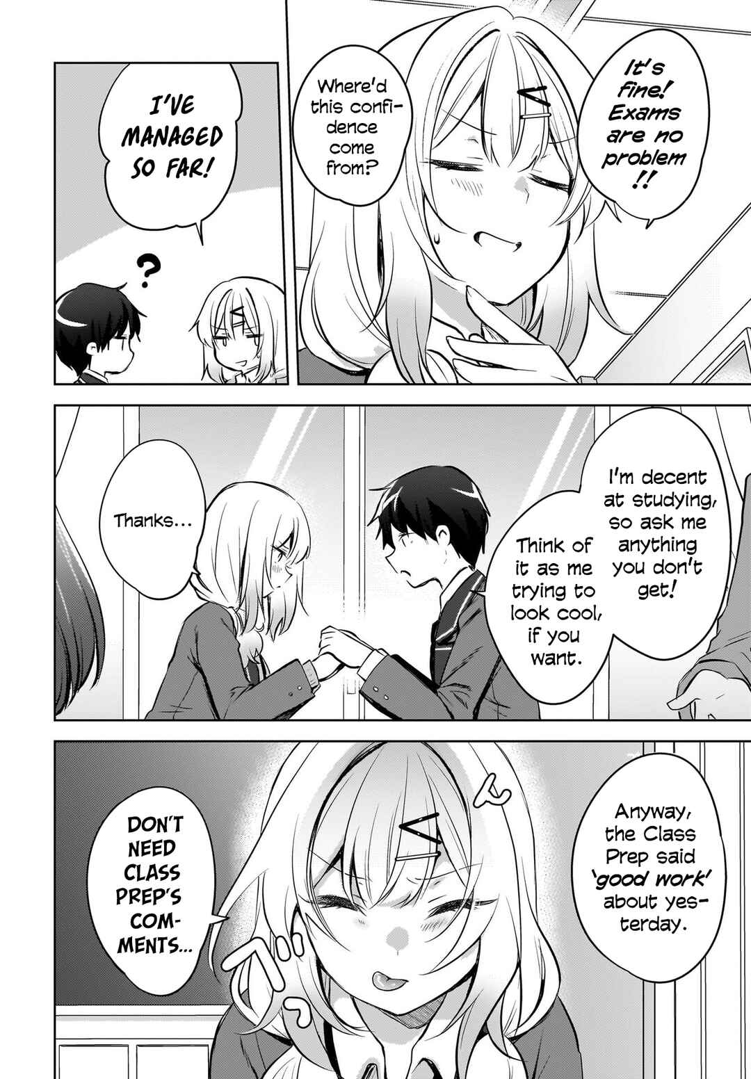 Page 17 Chapter 15 Ushiro no Seki no Gal ni Sukarete Shimatta. - Mou Ore wa Dame kamo Shirenai.