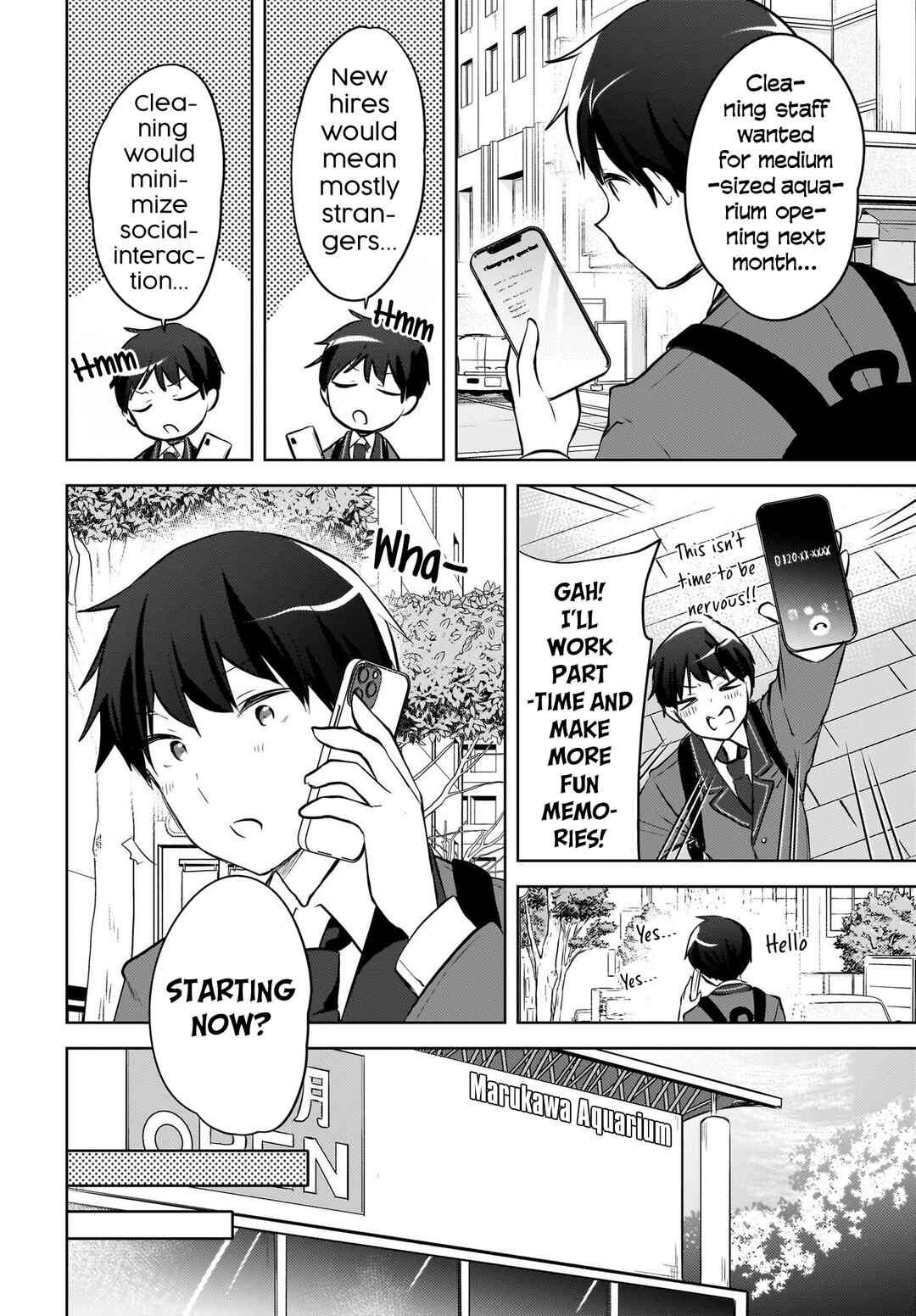 Page 19 Chapter 15 Ushiro no Seki no Gal ni Sukarete Shimatta. - Mou Ore wa Dame kamo Shirenai.