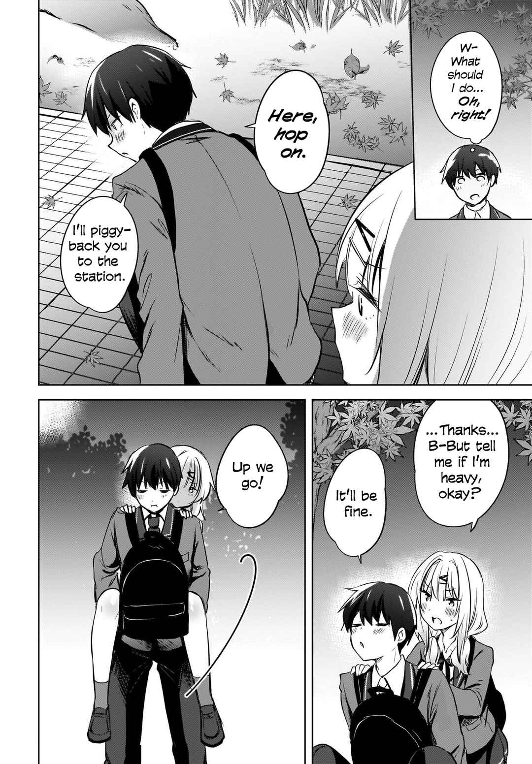 Page 7 Chapter 11 Ushiro no Seki no Gal ni Sukarete Shimatta. - Mou Ore wa Dame kamo Shirenai.