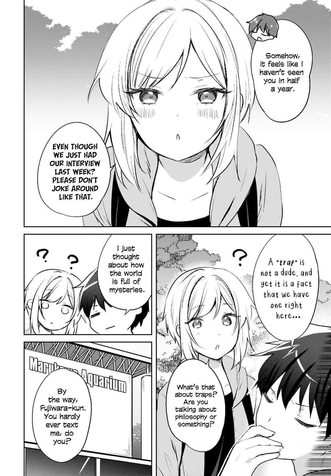 Page 3 Chapter 18 Ushiro no Seki no Gal ni Sukarete Shimatta. - Mou Ore wa Dame kamo Shirenai.