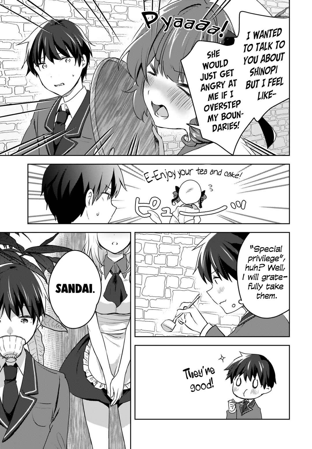 Page 14 Chapter 10 Ushiro no Seki no Gal ni Sukarete Shimatta. - Mou Ore wa Dame kamo Shirenai.