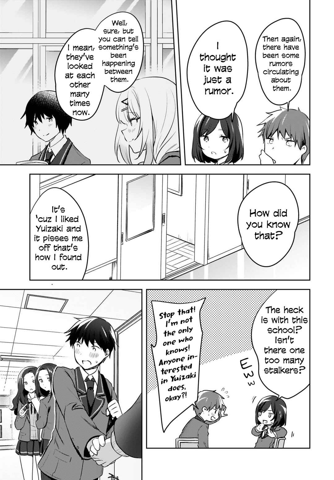 Page 4 Chapter 10 Ushiro no Seki no Gal ni Sukarete Shimatta. - Mou Ore wa Dame kamo Shirenai.