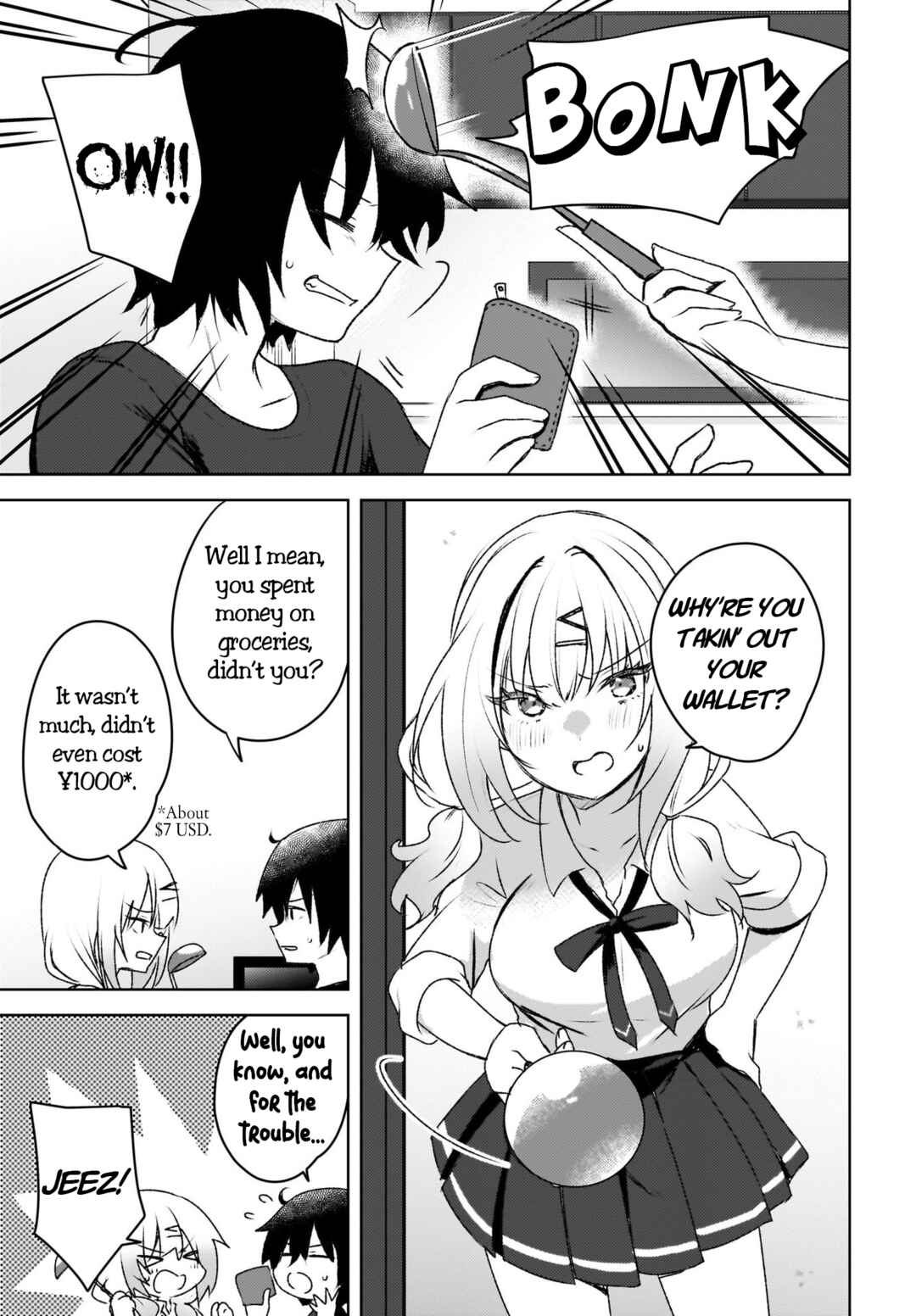 Page 15 Chapter 3 Ushiro no Seki no Gal ni Sukarete Shimatta. - Mou Ore wa Dame kamo Shirenai.