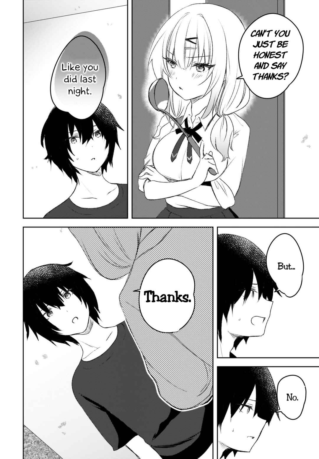 Page 16 Chapter 3 Ushiro no Seki no Gal ni Sukarete Shimatta. - Mou Ore wa Dame kamo Shirenai.