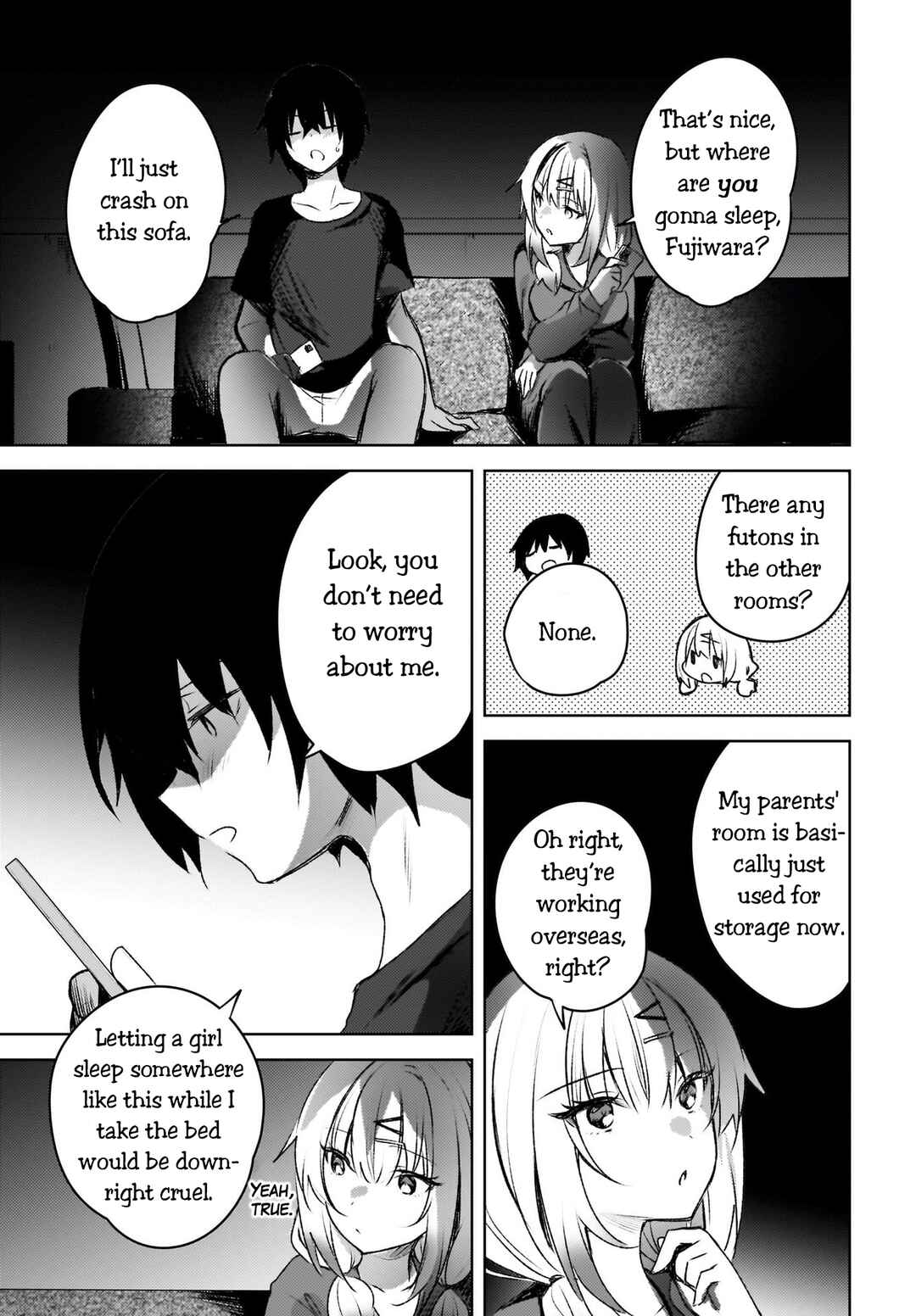 Page 3 Chapter 3 Ushiro no Seki no Gal ni Sukarete Shimatta. - Mou Ore wa Dame kamo Shirenai.