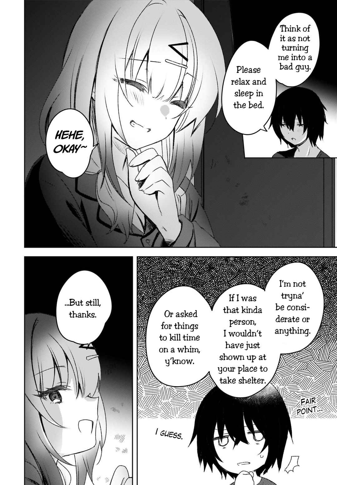 Page 4 Chapter 3 Ushiro no Seki no Gal ni Sukarete Shimatta. - Mou Ore wa Dame kamo Shirenai.