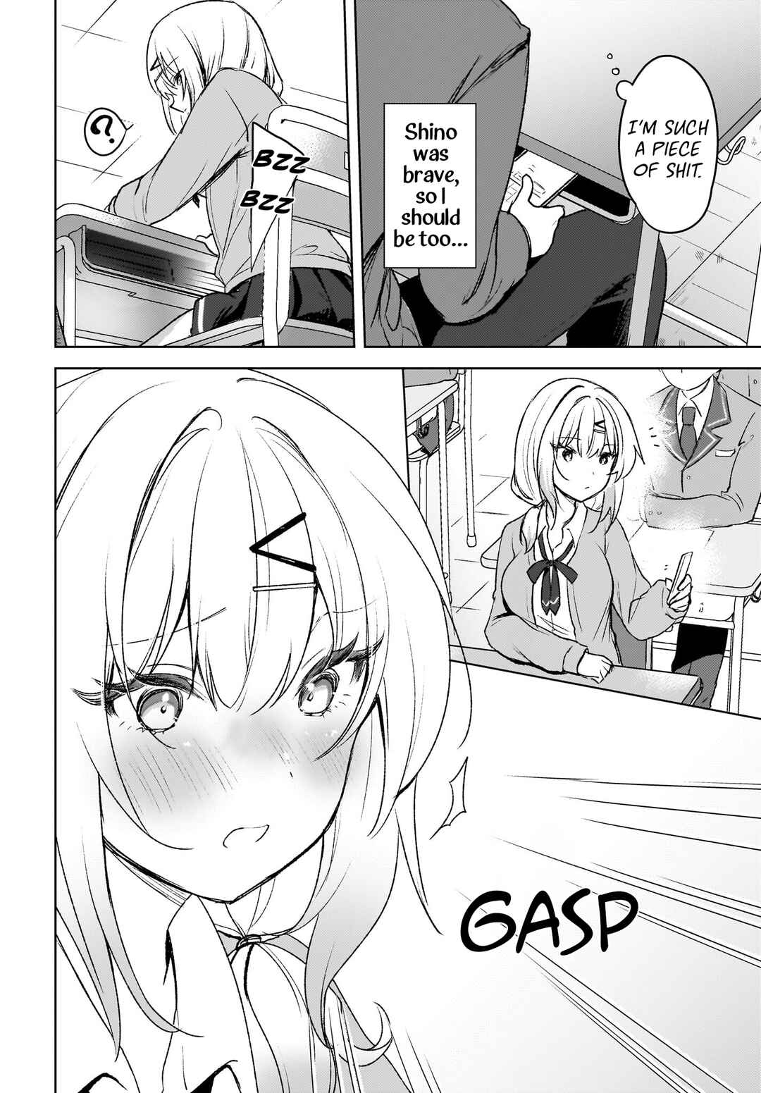 Page 24 Chapter 6 Ushiro no Seki no Gal ni Sukarete Shimatta. - Mou Ore wa Dame kamo Shirenai.