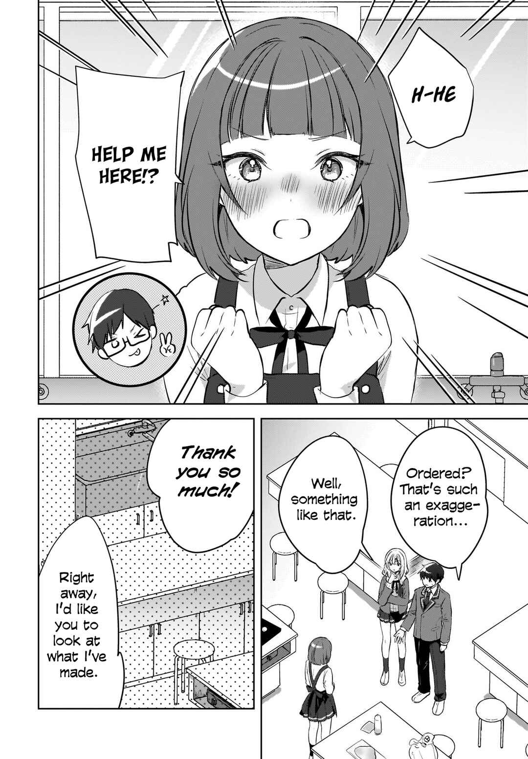 Page 3 Chapter 14 Ushiro no Seki no Gal ni Sukarete Shimatta. - Mou Ore wa Dame kamo Shirenai.