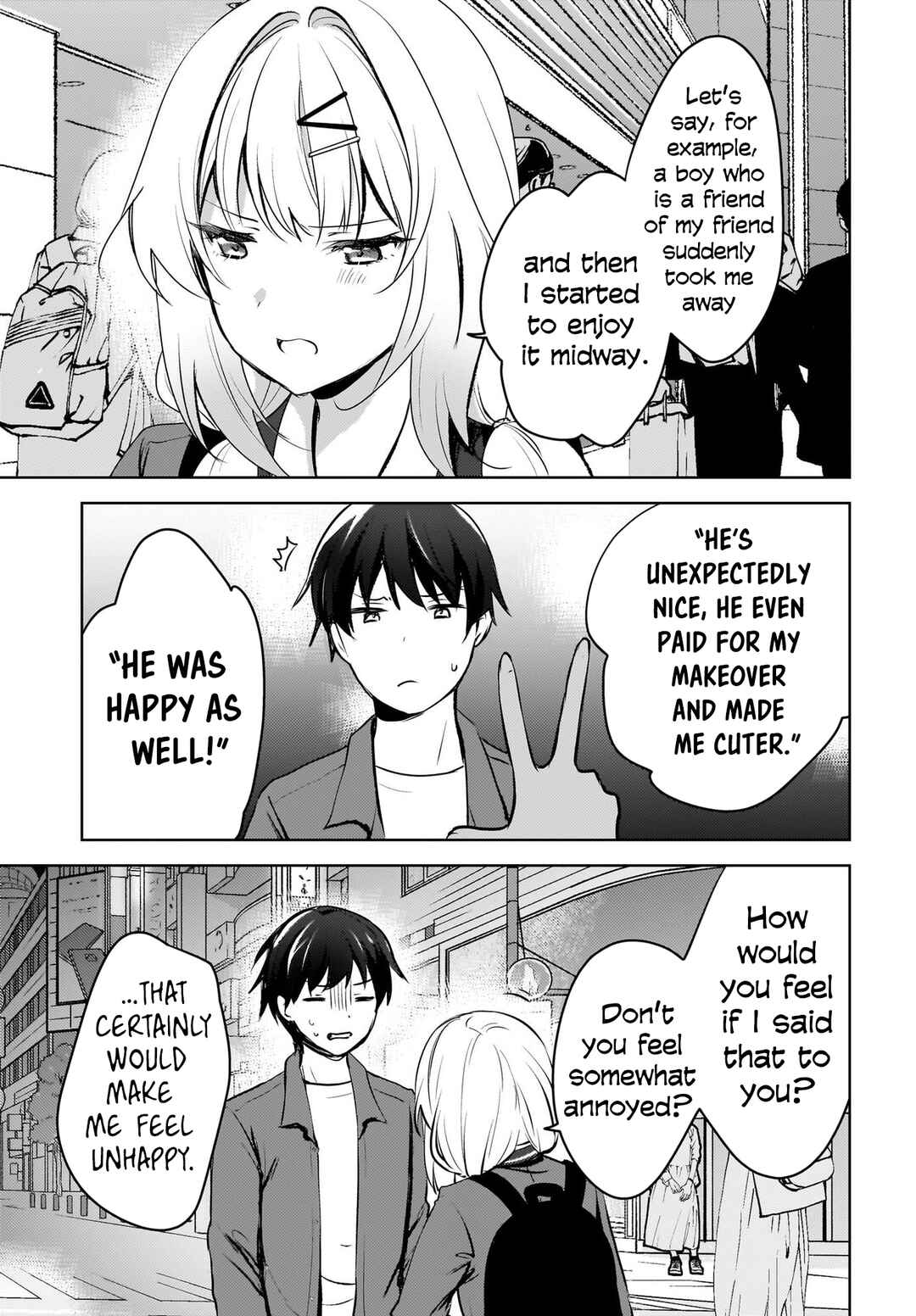Page 16 Chapter 9 Ushiro no Seki no Gal ni Sukarete Shimatta. - Mou Ore wa Dame kamo Shirenai.