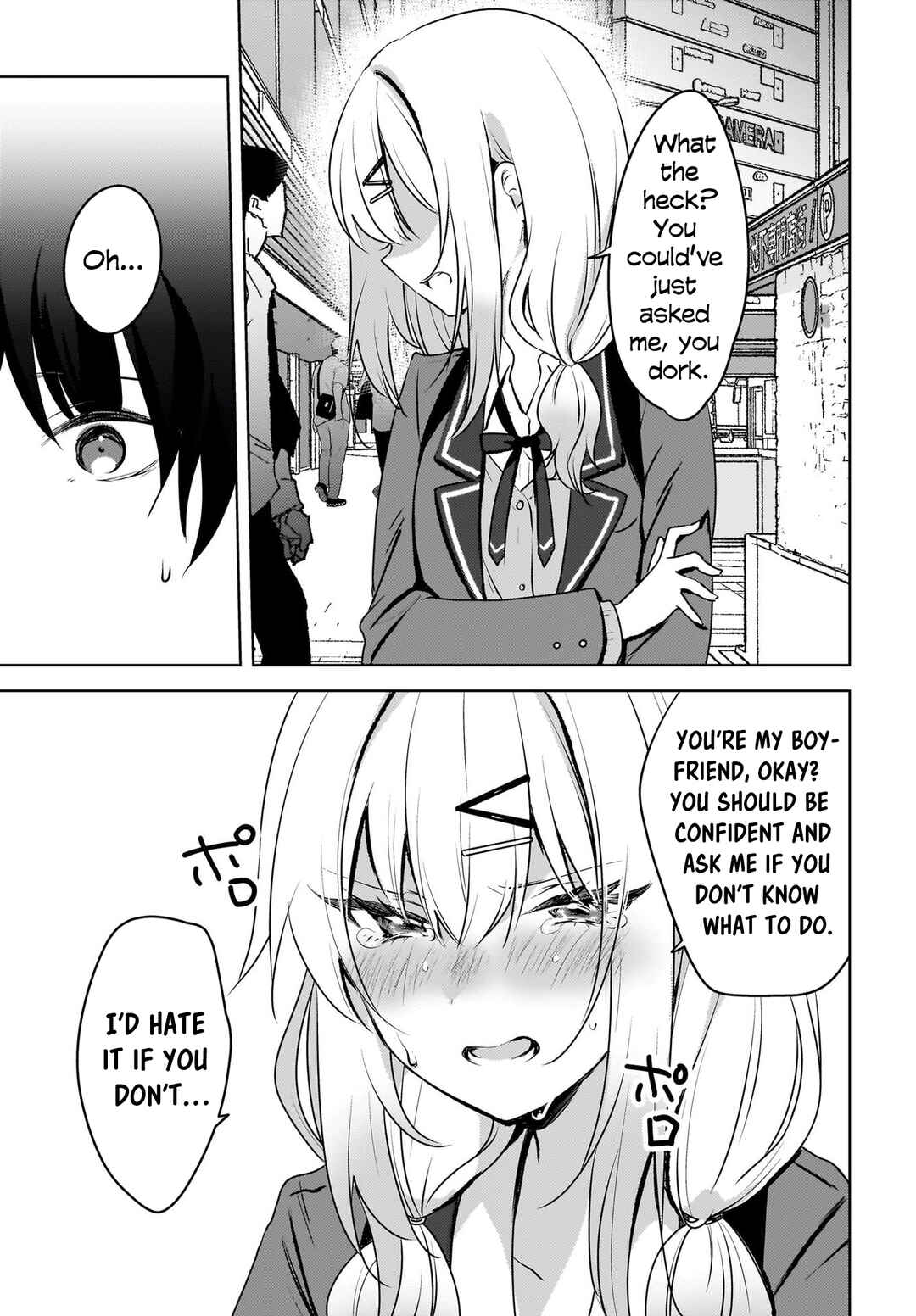 Page 8 Chapter 9 Ushiro no Seki no Gal ni Sukarete Shimatta. - Mou Ore wa Dame kamo Shirenai.