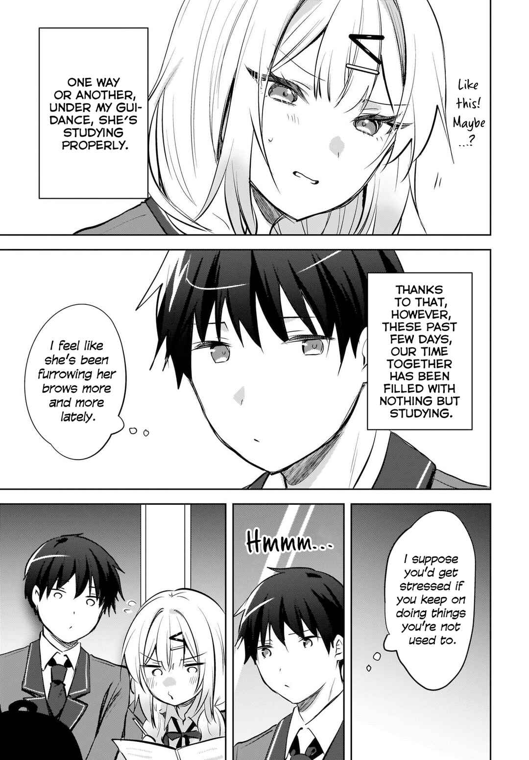 Page 10 Chapter 20 Ushiro no Seki no Gal ni Sukarete Shimatta. - Mou Ore wa Dame kamo Shirenai.