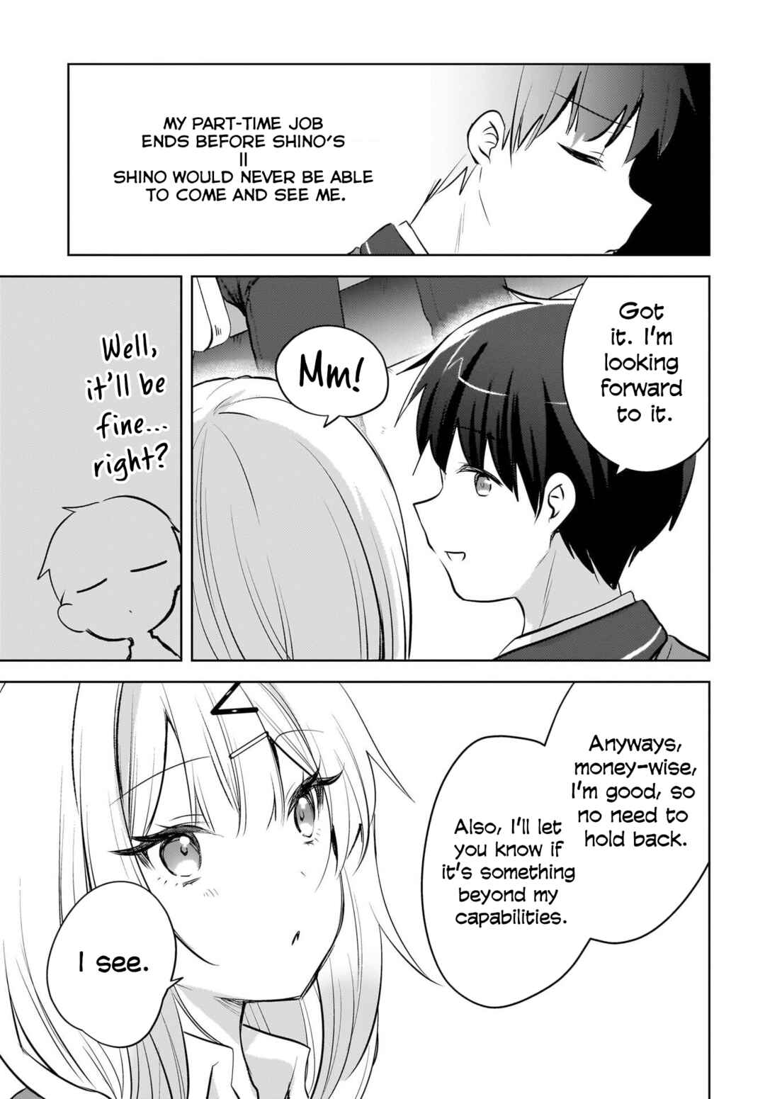 Page 16 Chapter 20 Ushiro no Seki no Gal ni Sukarete Shimatta. - Mou Ore wa Dame kamo Shirenai.