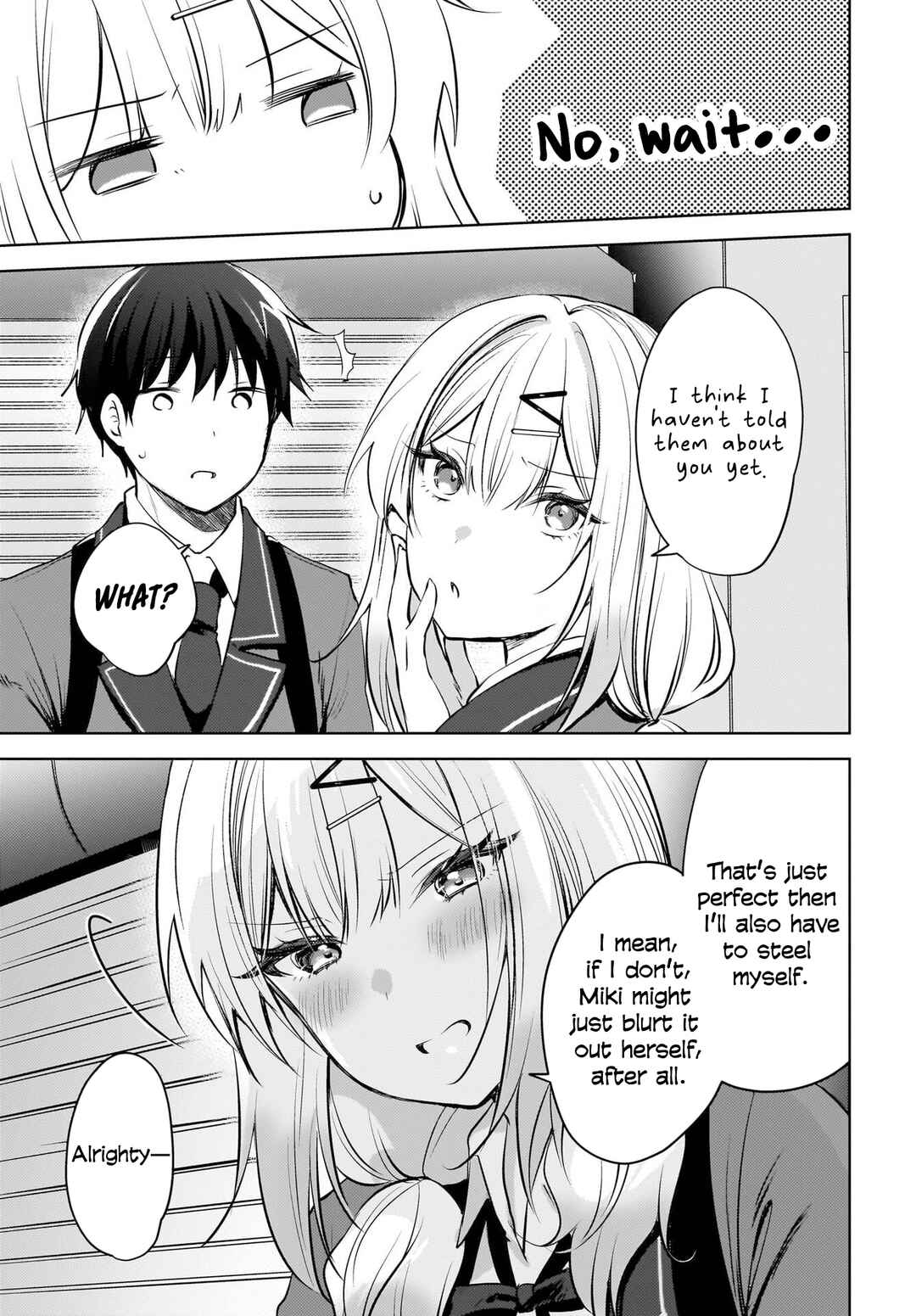 Page 4 Chapter 21 Ushiro no Seki no Gal ni Sukarete Shimatta. - Mou Ore wa Dame kamo Shirenai.