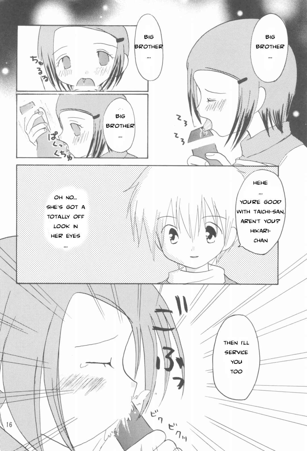 Page 15 Chapter Unknown_0aeb Digimon Adventure 02 - Hikari Mania (Doujinshi)