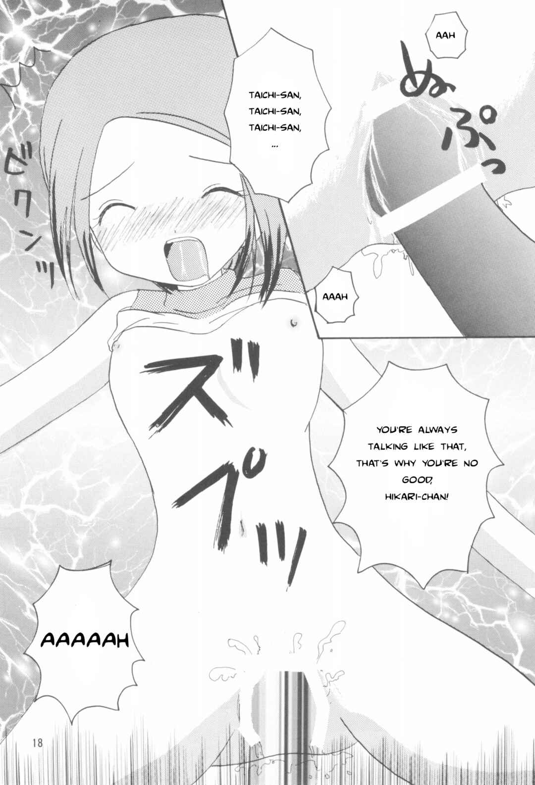Page 17 Chapter Unknown_0aeb Digimon Adventure 02 - Hikari Mania (Doujinshi)