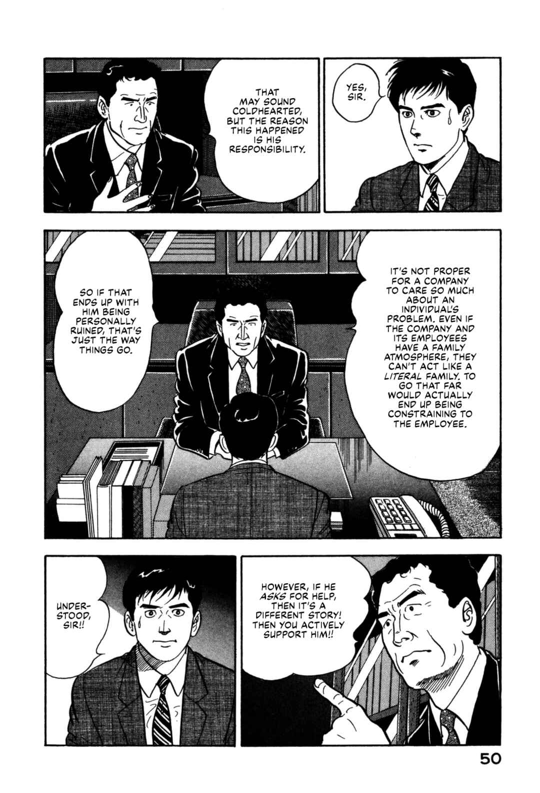 Page 9 Chapter 156 Section Chief Shima Kōsaku