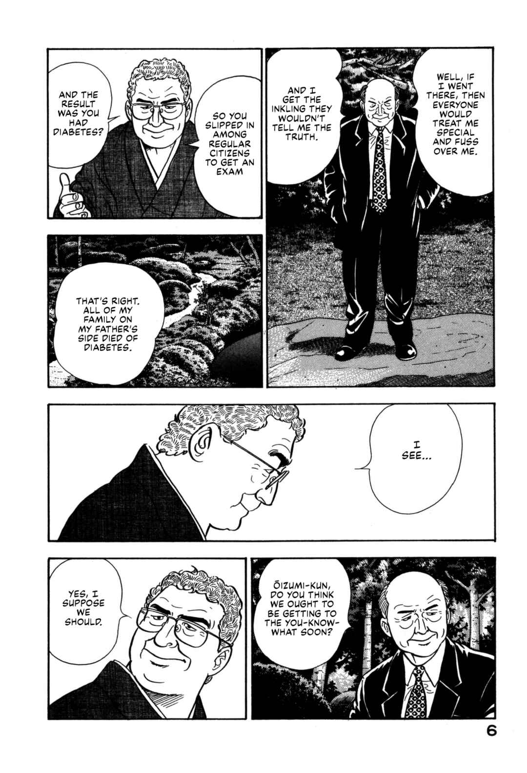 Page 8 Chapter 165 Section Chief Shima Kōsaku