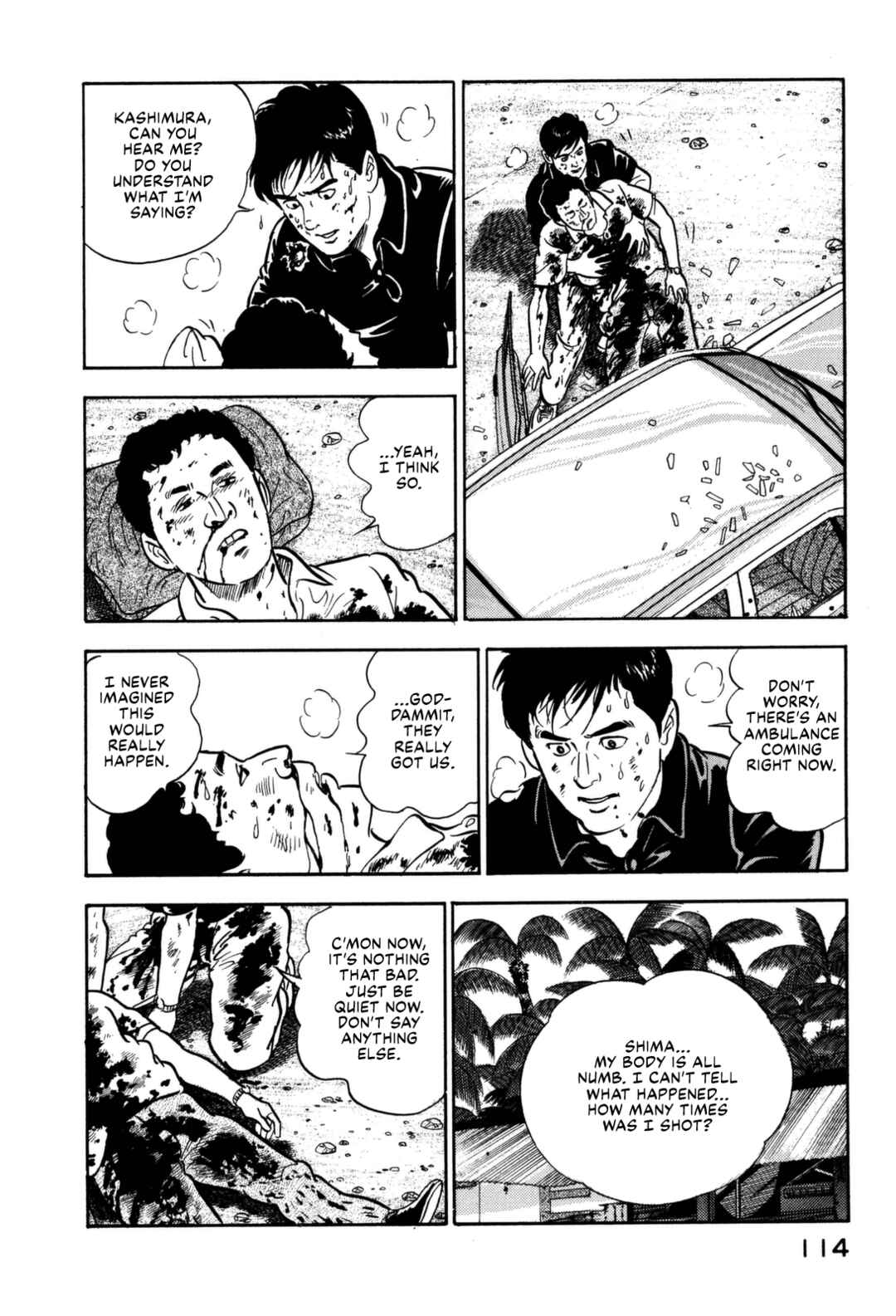 Page 14 Chapter 115 Section Chief Shima Kōsaku