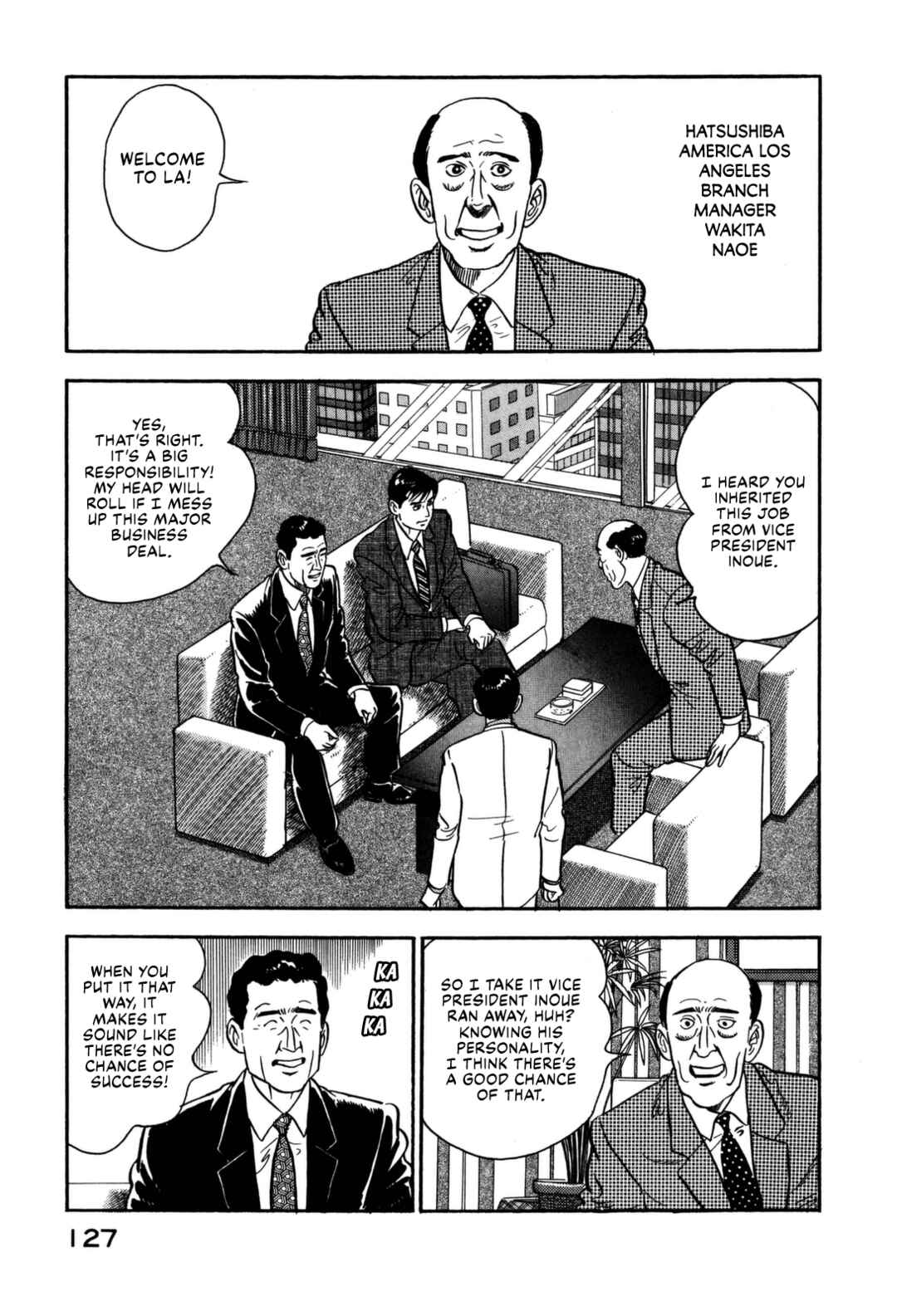 Page 6 Chapter 138 Section Chief Shima Kōsaku