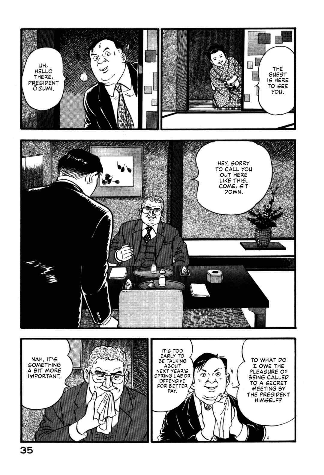 Page 15 Chapter 166 Section Chief Shima Kōsaku