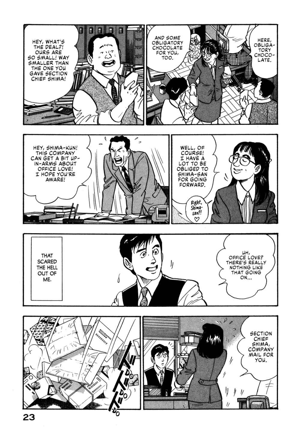 Page 3 Chapter 57 Section Chief Shima Kōsaku