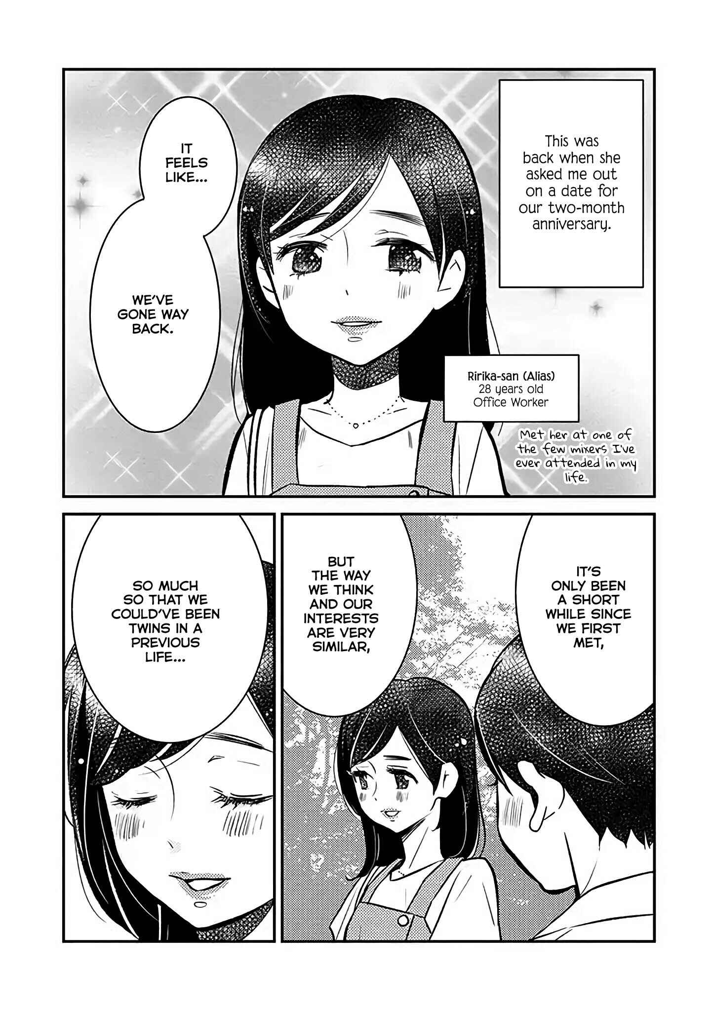 Page 3 Chapter 1 Nekura SE Danshi ga Omiai 100-kai Shite Kekkonshita Hanashi