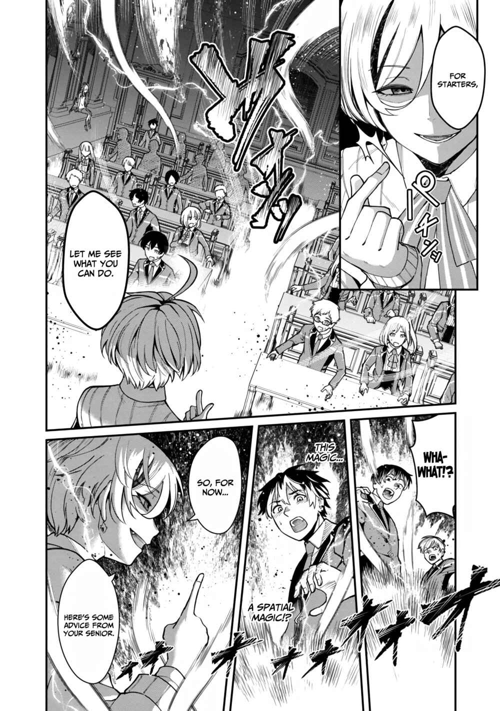 Page 19 Chapter 4 Saikyou no Maou ni Kitaerareta Yuusha, Isekai Kikansha-tachi no Gakuen de Musou Suru