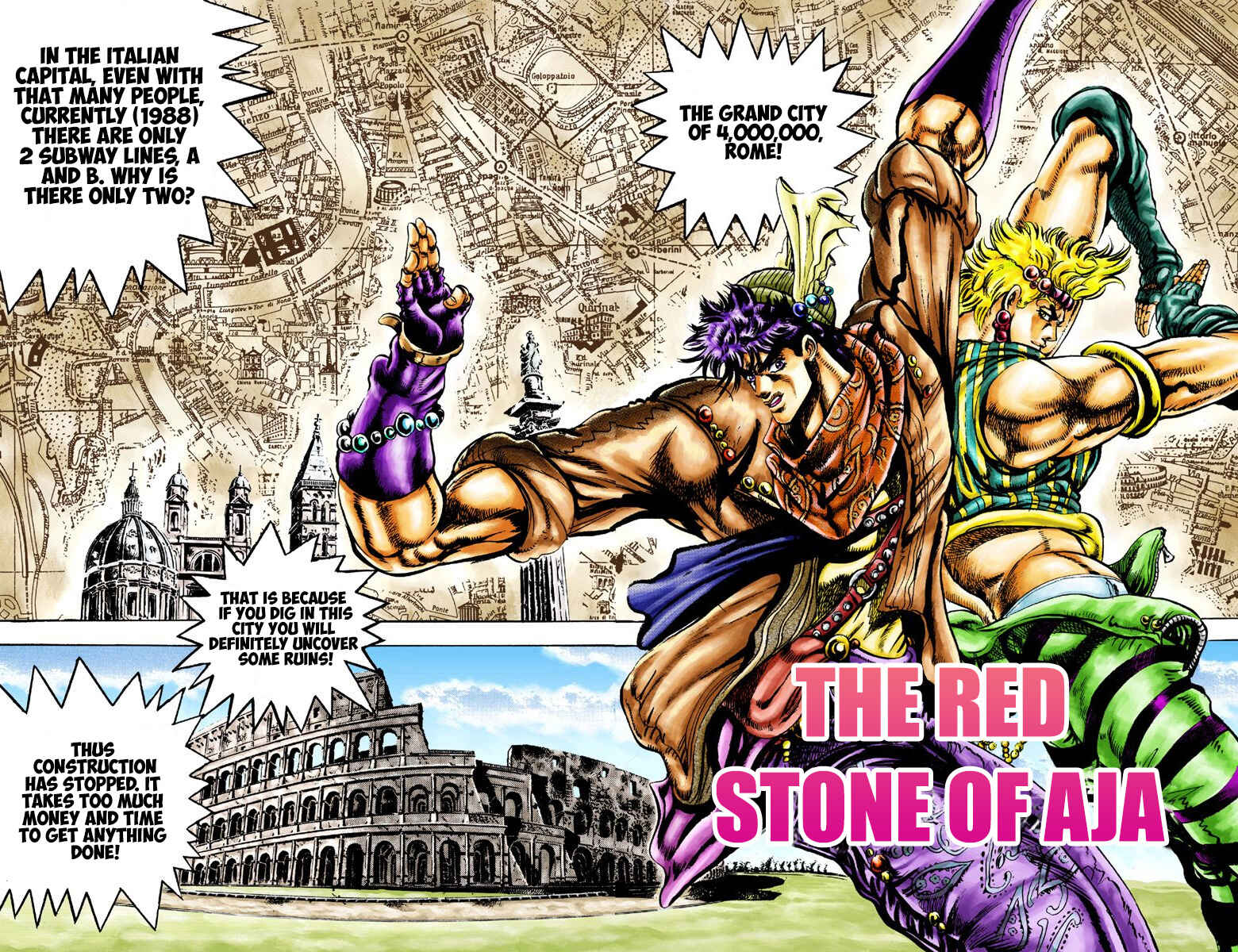 Page 1 Chapter 20 JoJos Bizarre Adventure, Part 2: Battle Tendency (Official Colored)