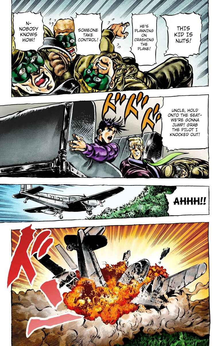 Page 13 Chapter 2 JoJos Bizarre Adventure, Part 2: Battle Tendency (Official Colored)