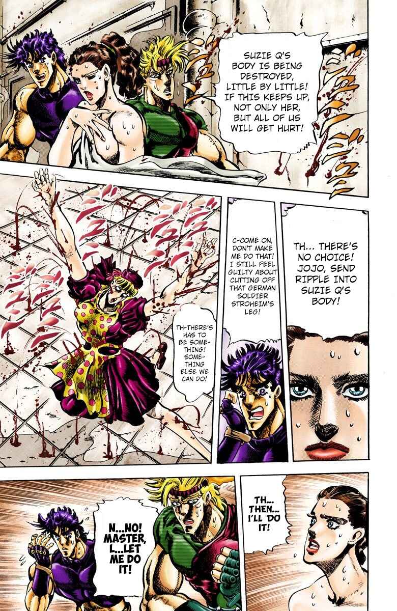 Page 13 Chapter 38 JoJos Bizarre Adventure, Part 2: Battle Tendency (Official Colored)