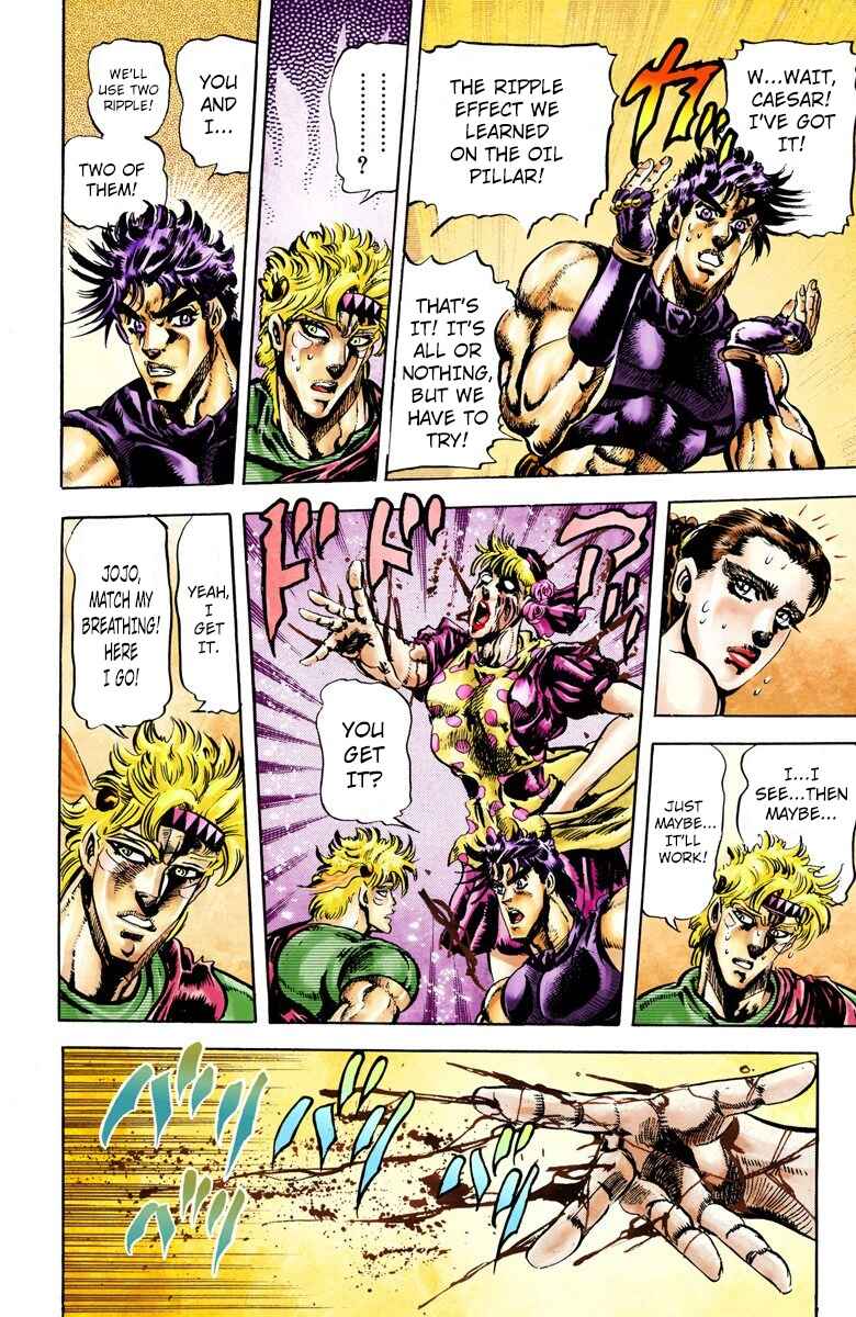 Page 14 Chapter 38 JoJos Bizarre Adventure, Part 2: Battle Tendency (Official Colored)