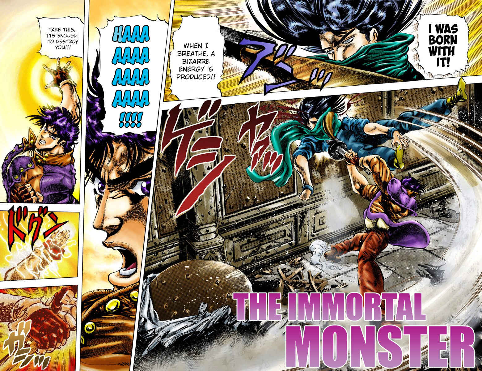 Page 1 Chapter 6 JoJos Bizarre Adventure, Part 2: Battle Tendency (Official Colored)