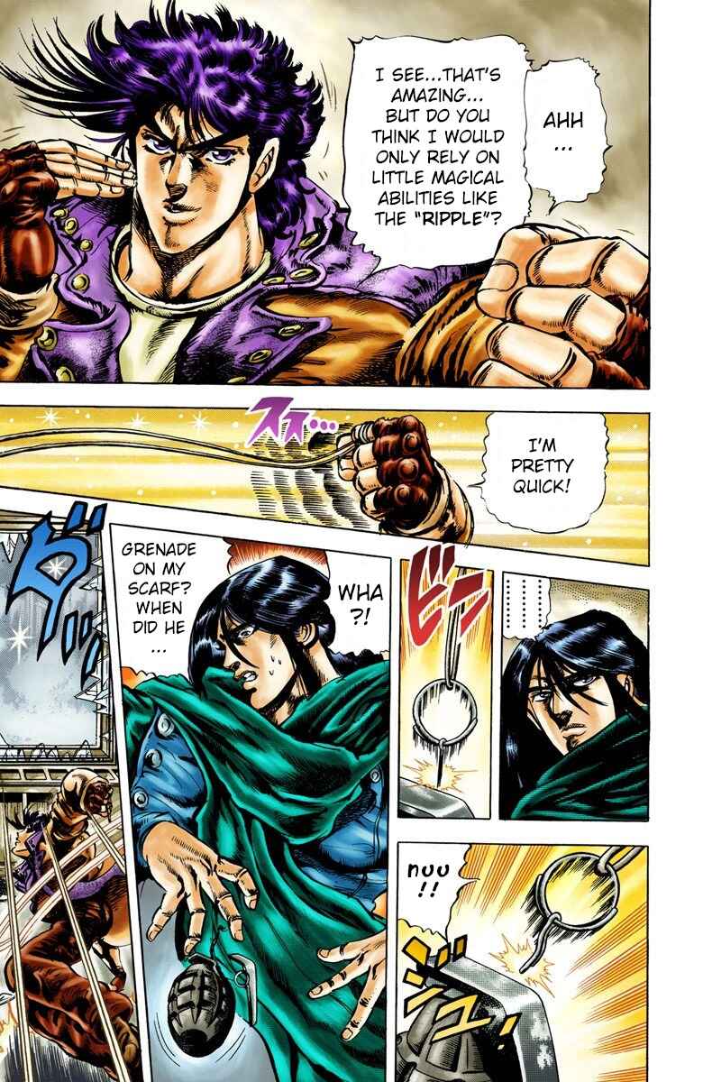 Page 7 Chapter 6 JoJos Bizarre Adventure, Part 2: Battle Tendency (Official Colored)