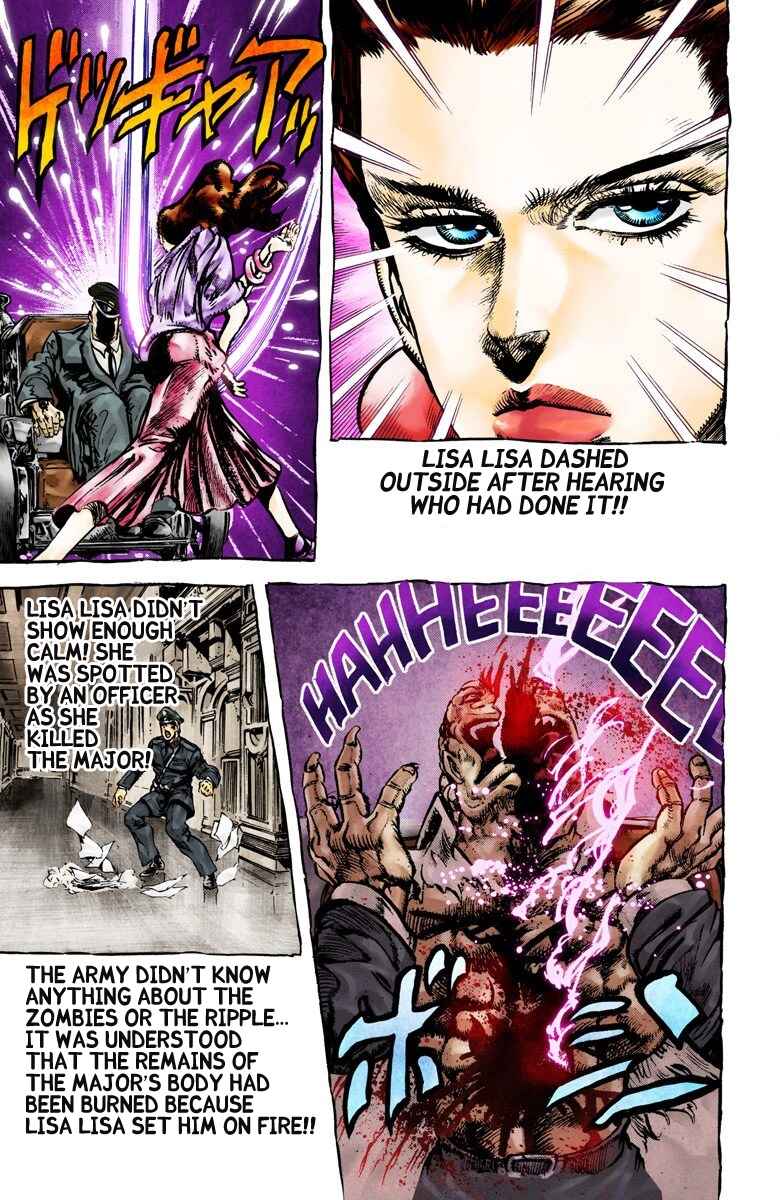 Page 11 Chapter 64 JoJos Bizarre Adventure, Part 2: Battle Tendency (Official Colored)