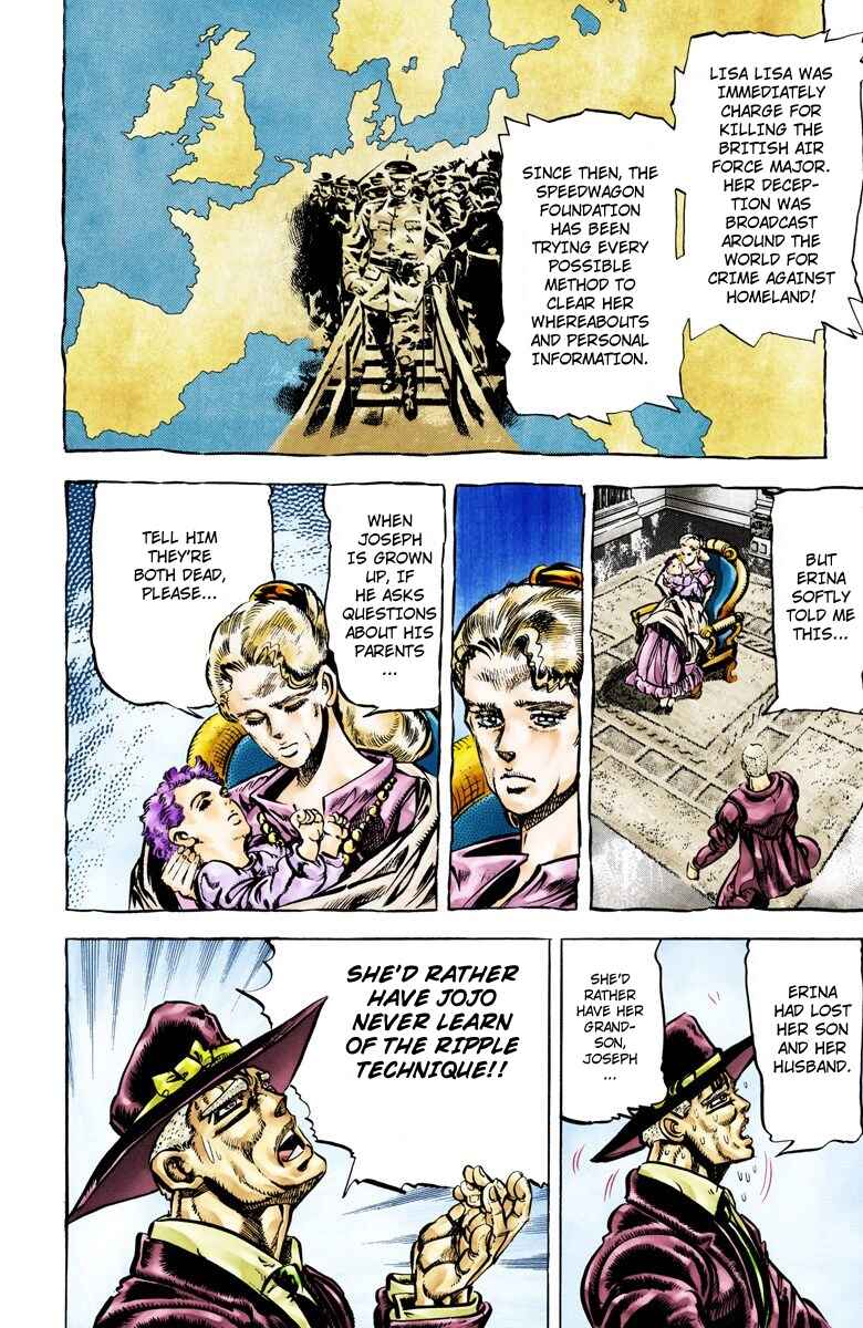 Page 12 Chapter 64 JoJos Bizarre Adventure, Part 2: Battle Tendency (Official Colored)