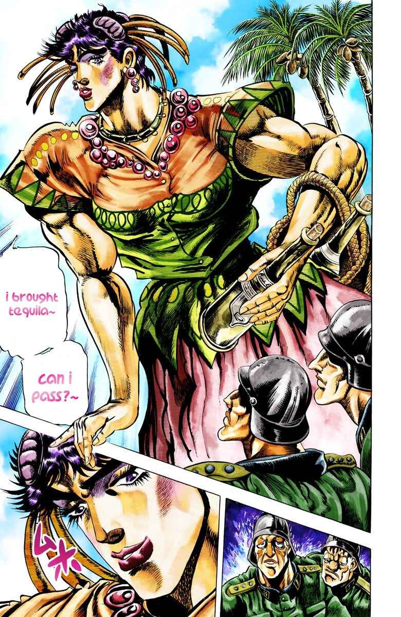 Page 10 Chapter 12 JoJos Bizarre Adventure, Part 2: Battle Tendency (Official Colored)