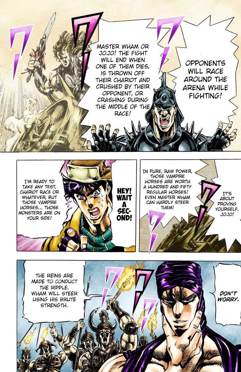 Page 14 Chapter 53 JoJos Bizarre Adventure, Part 2: Battle Tendency (Official Colored)